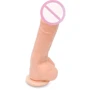 Вибратор из киберкожи Пикантные Штучки, 16x4.5 см