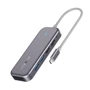 Адаптер BlitzWolf Adapter USB-C to USB-C+4xUSB+HDMI+VGA+RJ45+3.5mm+SD/TF Grey (BW-TH8)
