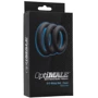 Набор эрекционных колец Doc Johnson OptiMALE 3 C-Ring Set Thick