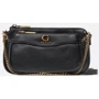 Женская сумка кросс боди GUESS NELL DOUBLE POUCH CROSSBODY черная (HWVB8678700-BLA)