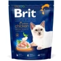 Сухий корм Brit Premium Indoor Chicken для домашніх котів М'ясна тарілка курка 1.5 кг + 4 паучі (2700000049600): Клас Супер премиум