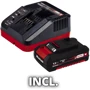 Шуруповерт Einhell X-Change TC-CD 18/35 Li (4513914): Тип патрона швидкозажимний