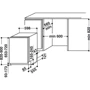 Встраиваемая посудомоечная машина Whirlpool WIF 4O43 DLGT E: Цвет белый
