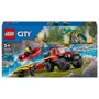 Конструктор LEGO City Пожарная машина со спасательной шлюпкой (60412): Серия City