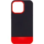 Чехол для iPhone Mobile Case TPU+PC Bichromatic Black / Red for iPhone 13 Pro
