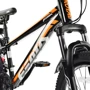 Велосипед RoyalBaby FEMA MTB 1.0 24", OFFICIAL UA, черный