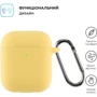 Чехол ArmorStandart Ultrathin Silicone Case With Hook Yellow (ARM59696) for Apple AirPods 2 фото 1
