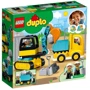 Конструктор LEGO DUPLO Грузовик и гусеничный экскаватор (10931): Серия DUPLO
