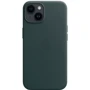 Чехол для iPhone Apple for iPhone 14 Leather Case with MagSafe Forest Green (MPP53): Материалы кожа