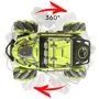 Трюковая Машинка Вездеход на р/у с пультом Fever Buggy 4WD 4x4, зеленая (SL-198A-PG)