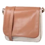 Женская сумка почтальонка Laskara бежевая (LK-DB278-beige-honey)