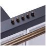 Вытяжка Perfelli K 6632 C BL RETRO 1000 LED: Тип воздухоочистителя Рециркуляция, Отвод