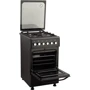 Плита комбінована Eleyus TEKNA 5007 CF BL: Кількість газових конфорок 4