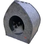 Домик-лежак для кота или собаки Red Point "Pet House" войлок серый 470х430х430мм (АХ.01.В.11.00.216) фото 10