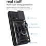 Чехол для телефонов Mobile Case Camshield Serge Ring Black for Xiaomi Poco F5 / Note 12 Turbo: Материал TPU (термополиуретан) и поликарбонат