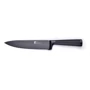 Нож Bergner Blackblade кухонный 20 см (BG-8777): Особенности Эргономичность, Нескользящее покрытие рукоятки