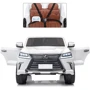 Детский электромобиль Bambi Racer Джип Lexus LX 570, белый (M 3906EBLR-1): Максимальная скорость, км/ч 7