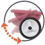 Детский металлический велосипед Smoby 3 в 1 Би Муви Комфорт с ручкой, розовый (740415): Рекомендуемый возраст от 10 месяцев