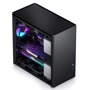 Корпус Jonsbo D40 Aluminum Black: Материал передней панели сталь