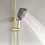 Душевая система Lefton Thermostatic Shower System with 5 Water Modes and Temperature Display Screen-SST2206 Brushed Gold: Количество типов струи 5