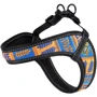 Шлея HiDog Comfort Колосок 42-48 см M разноцветная