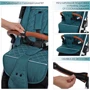 Прогулочная коляска Bambi Yoga II M 3910-12 Бирюзовая: Пол ребенка мальчик