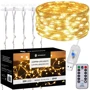 Гірлянда водоспад (штора) Springos 2 x 2 м 200 LED Pilot USB CL4020 Warm White
