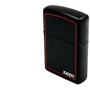 Зажигалка Zippo BLACK MATTE w/ BORDER (218ZB) фото 3