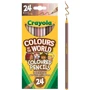 Набір кольорових олівців CRAYOLA Colours of the World, 24 шт (68-4607)