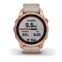 Смарт-часы Garmin Fenix 7S Sapphire Solar Rose Gold Titanium with Limestone Leather Band (010-02539-35): Совместимые ОС Android / iOS