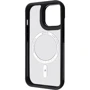 Чехол для iPhone Proove Clear Essence Case with Magnetic Ring Black for iPhone 15 Pro: Цвет черный