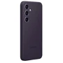 Чехол для телефонов Samsung Silicone Case Dark Violet (EF-PS926TEEGWW) for Samsung S926 Galaxy S24 Plus: Материал Силикон/Поликарбонат/Микрофибра