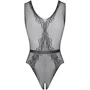 Сексуальный боди с пикантным вырезом Obsessive B115 black S/M/L