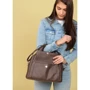 Жіноча спортивна сумка Sambag Vogue BQS світло-коричнева (90153061): Фактура Матовая, Гладкая