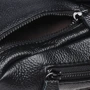 Чоловіча сумка-слінг Borsa Leather чорна (K1029-black): Тип ручки Плечовий ремінь, Без ручки