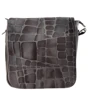 Жіноча сумка почтальонка Laskara сіра (LK-DD223-grey-giraffe)