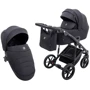 Коляска 2 в 1 Adamex Mobi Air Thermo New Lux TK-53 черный (681088)