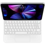 Аксесуар для iPad Apple Magic Keyboard для iPad Pro 11-inch (3rd generation) та iPad Air (5th generation) - White - Ukrainian (MJQJ3UA/A): Матеріал поліуретан
