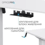 Стол с электрорегулировкой высоты Officepro White (ODE1260W) фото 9