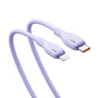 Кабель Baseus Cable USB-C to Lightning Pudding Series Fast Charging Cable 20W 1.2m Purple (P10355701511-00): Длина 1.2 м
