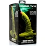Фантазийный фаллоимитатор Creature Cocks Swamp Monster Green Scaly Silicone Dildo