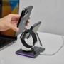 Зарядное устройство WIWU Wireless Charger Magnetic 15W Black (Wi-W023) for iPhone 16 I 15 I 14 I 13 I 12 series, Apple Watch and Apple AirPods фото 6