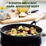 Сковорода GreenPan Eco Smartshape 28 см (CC006449-001): Крышка в комплекте нет