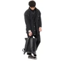 Чоловічий рюкзак Sambag RollTop LTH чорний із прапором України (24238611m): Фактура Матовая, Гладкая