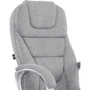 GT Racer X-2852 Classic Fabric Gray: Оснащение С крестовиной, С колесиками, Подлокотники, Подголовник
