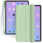 Аксессуар для iPad BeCover Tri Fold Soft TPU with Pencil mount Green for iPad mini 5 (708450)