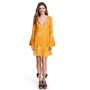 Сукня H & M 3966133 44 жовте повсякденне до середини стегна
