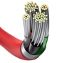 Кабель Baseus USB Cable to Lightning Superior Series 2.4A 2m Red (CALYS-C09) фото 3
