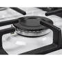Варильна поверхня газова Ventolux HSF640-D2 CS (WH): Робоча поверхня емаль