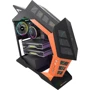 Корпус DarkFlash Knight K1: Материал передней панели пластик и сталь